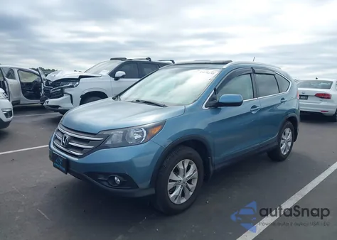 2013 Honda Cr-V Ex-L из США, поврежденный, VIN 5J6RM4H75DL070239